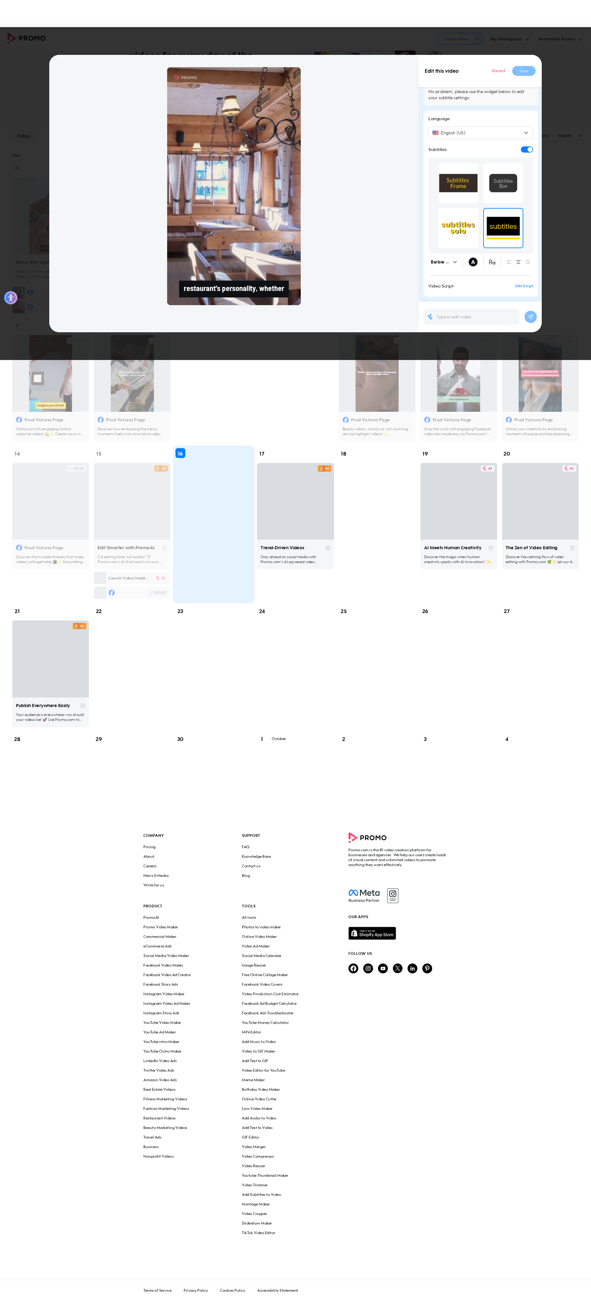 Test failure screenshot